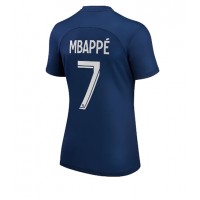 Paris Saint-Germain Kylian Mbappe #7 Fotballklær Hjemmedrakt Dame 2022-23 Kortermet